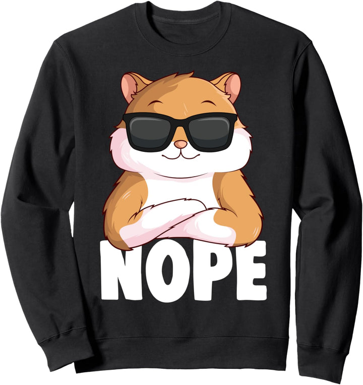 Hamster Jungen Mädchen Damen Sweatshirt