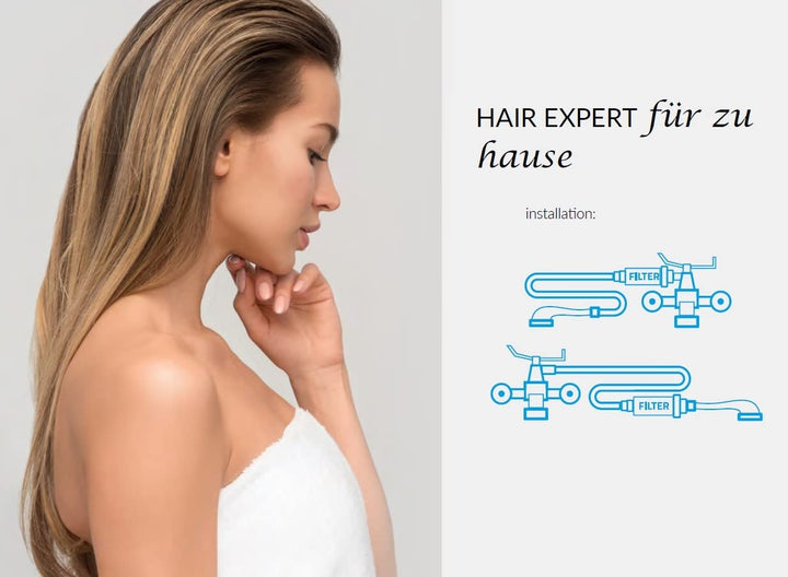 Duschfilter Hairdresser professionelle Anwendung für Friseursalons und zu hause - Haarpflege und Sch