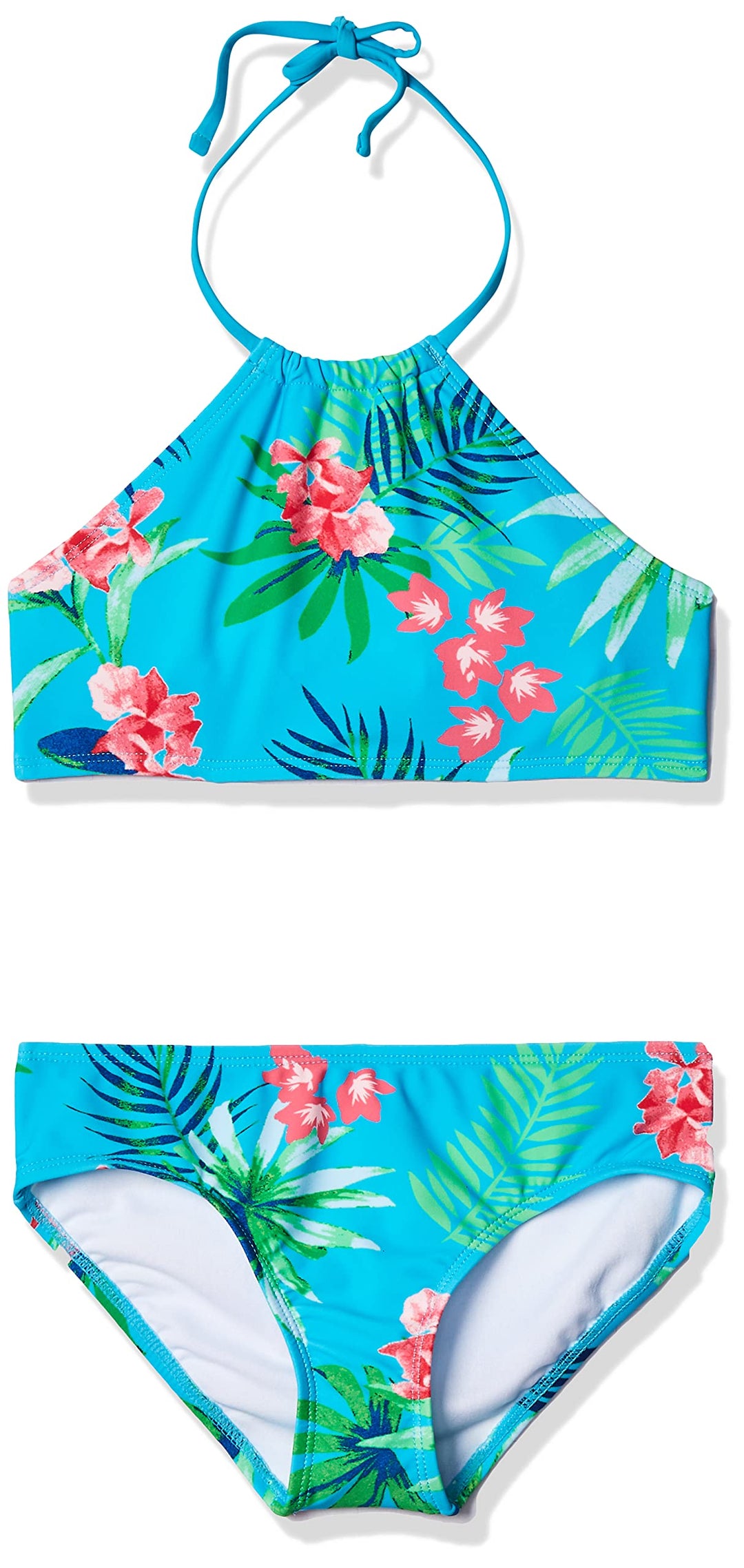 Kanu Surf Mädchen Bikini-Set 5 Leonie Floral Aqua, 5 Leonie Floral Aqua