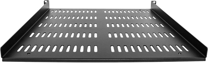 StarTech.com 1HE 19 Zoll Fachboden für netzwerk schrank - Freitragende perforierte Rack ablage für S