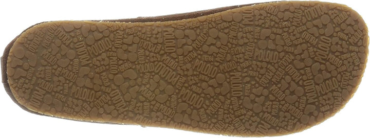 Pololo Unisex Kinder Barfüss Cordel Outdoor Dunkelbraun Flacher Slipper 21 EU Dunkelbraun, 21 EU Dun