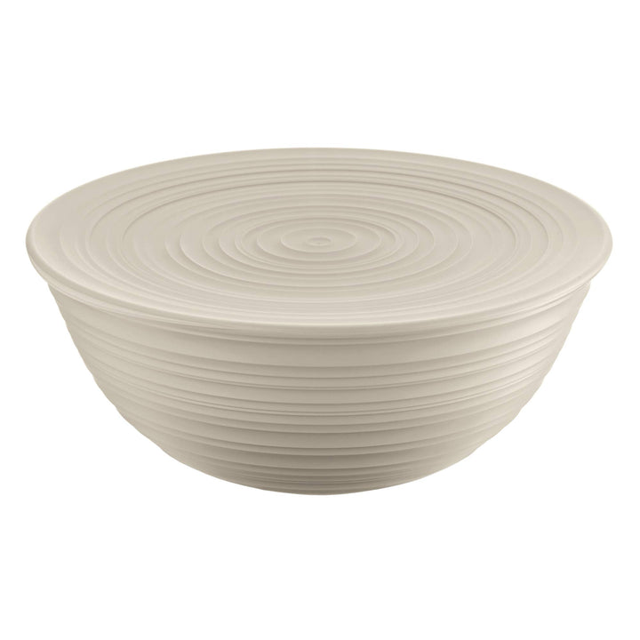 Guzzini - Tierra, Behälter XL mit Deckel - Lehm, Ø 30xh13 cm | 5000cc - 17500179 XL Braun, XL Braun