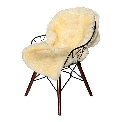 Schaffell Lammfell Merino Fell Naturfell Creme ökologisch gegerbt Grösse 100-110, 100-110