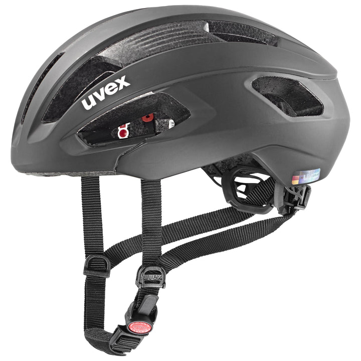 Uvex Rise CC Rennrad Fahrrad Helm matt schwarz 2024 52-56 cm, 52-56 cm