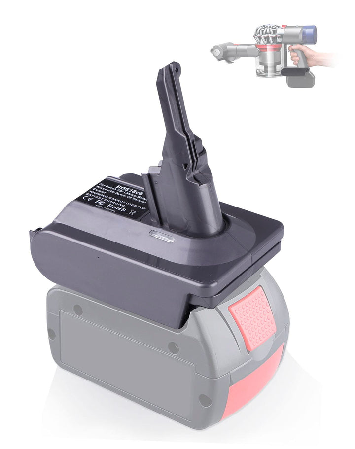 URUN für Dyson V8 Akku Adapter,BOS18V8 Adapter für Bosch Professional 18V System Akku, Arbeit für Dy