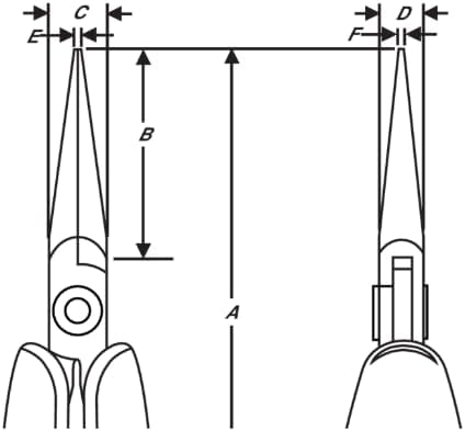 Lindström-Alicates boca Redonda Larga RX 7890