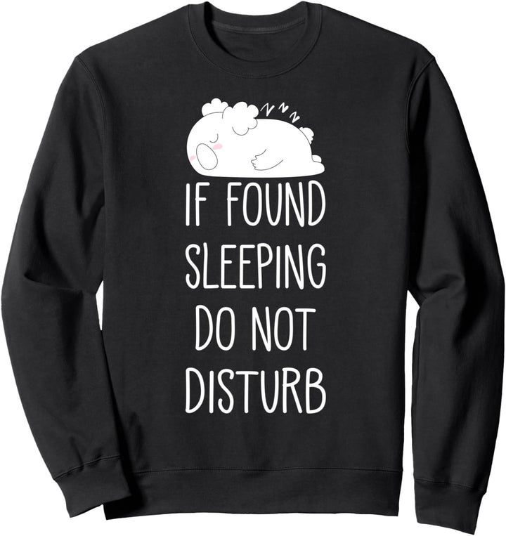 Koala Pajama Girl Funny Top Girls Pajamas Do Not Disturb Sweatshirt