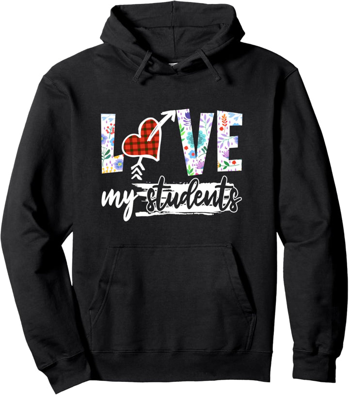 Love my Students Spruch Sportlehrer Gymnasium Lehrerin Pullover Hoodie