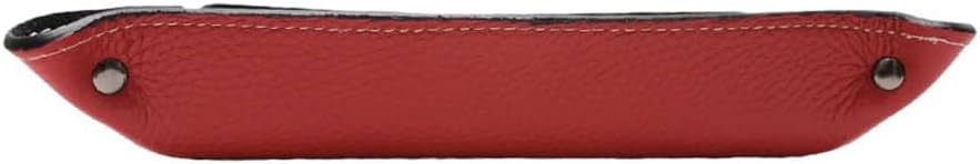 FrasiBags Taschenleerer Leder - Vide Poche - Ledertablett Organizer, Praktische rechteckig Aufbewahr