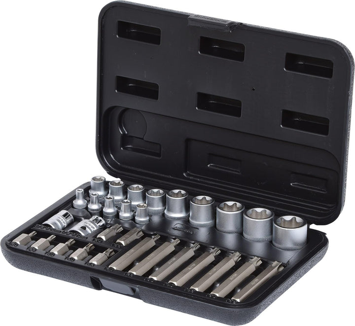 KS Tools 911.4301-1 TX-Steckschlüssel- und Bit-Satz, 30-tlg.