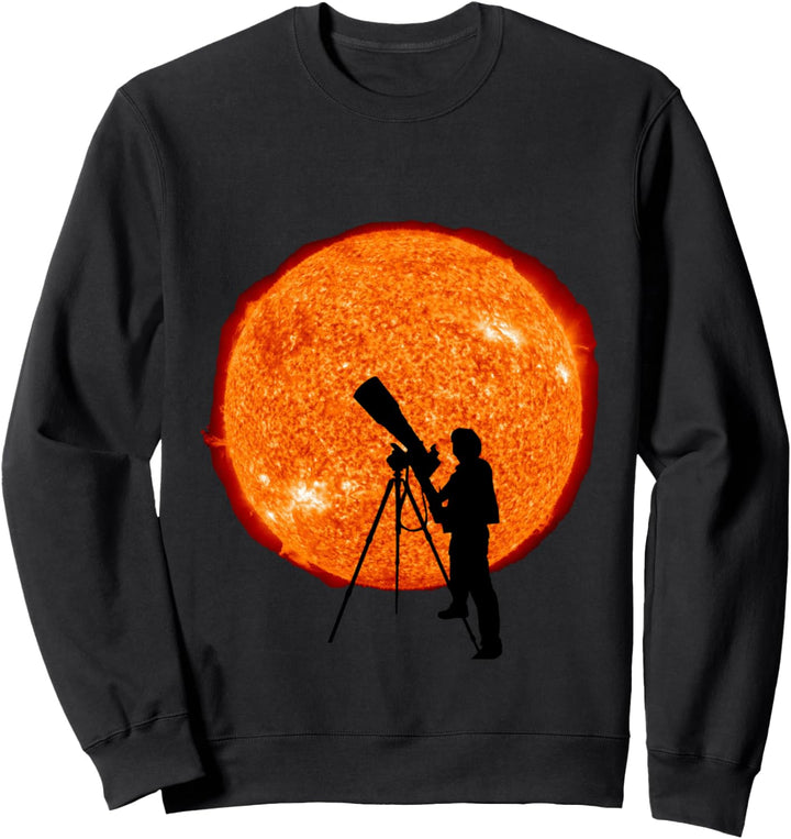 Astronomie Astrologie Planeten Sterne Sonne Geschenkidee Sweatshirt