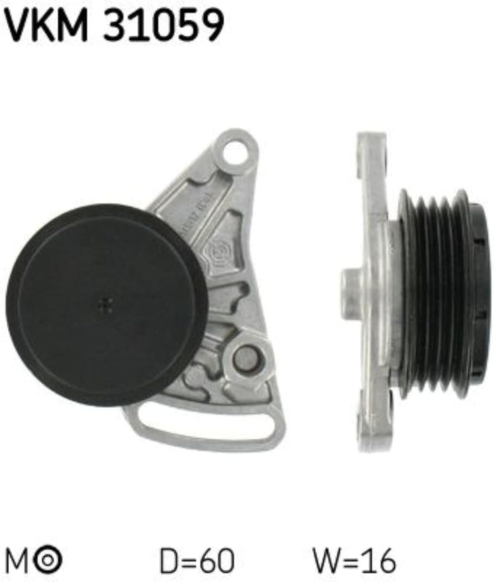 SKF VKMA 31051 Spannrollensatz für Nebentrieb