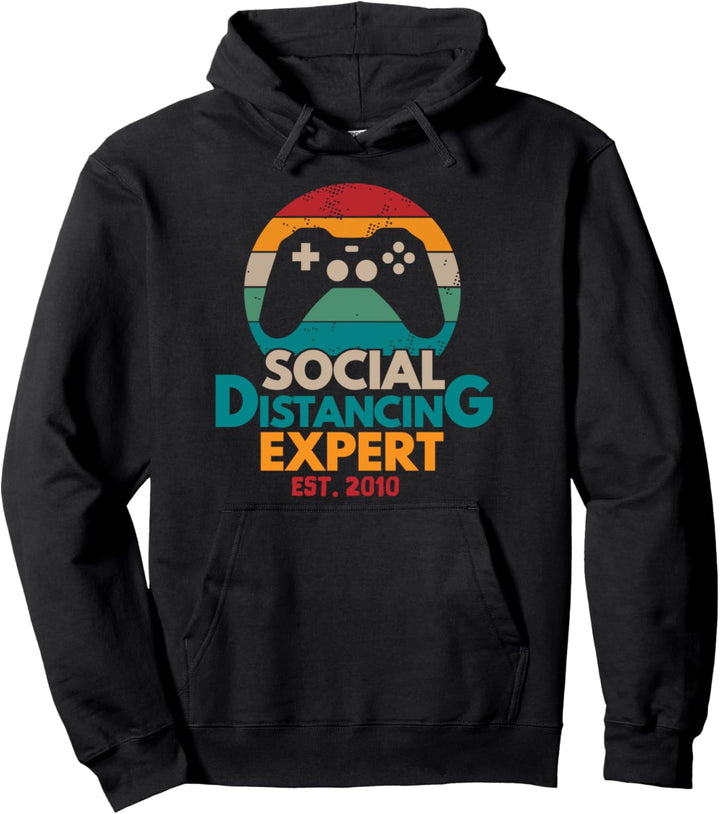 Social Distancing Expert, 2010, 11. Geburtstag Geschenk Pullover Hoodie