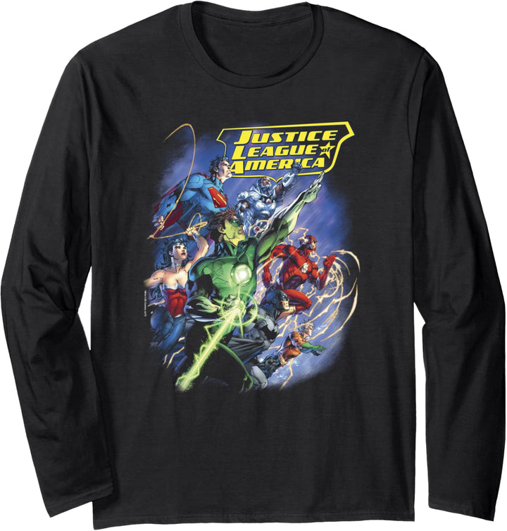 Justice League Onward Langarmshirt