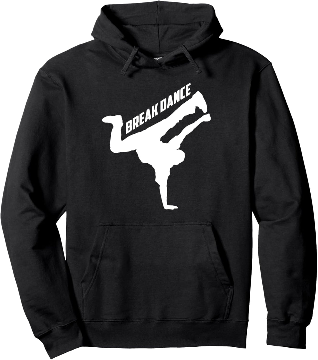 Breakdance Boy Girl Streetdance Breakdance Pullover Hoodie