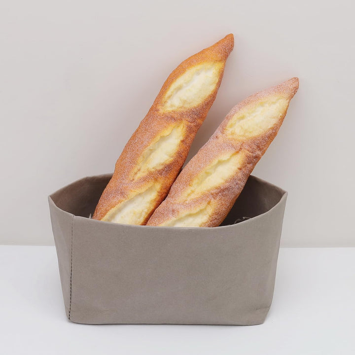 Funzhan 2 Stück Künstliches Brot Realistische Lange Laib Künstliche Baguette Bäckerei Dekoration Gef