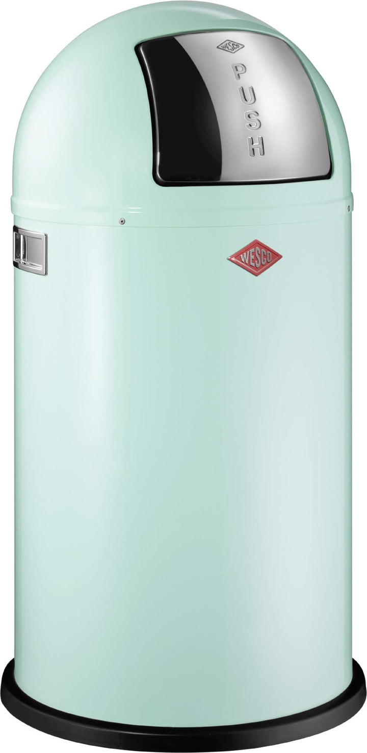 WESCO Pushboy, Mint Küchen-Abfalleimer, Metall, 40 x 76.5 x 40 cm, Mint