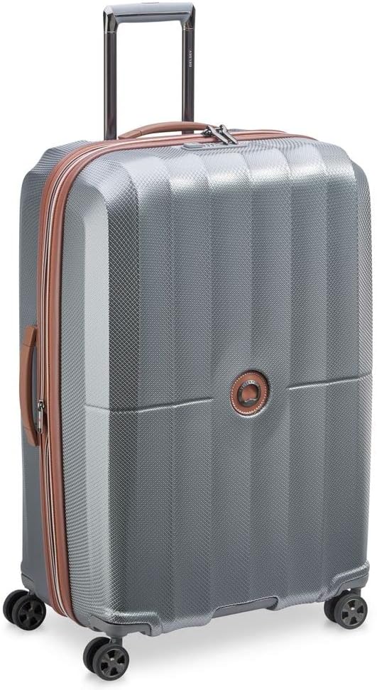 Delsey ST TROPEZ ERW 4DR TR 77, Platinum, XL ( 76.5cm - 110.22L ) L Platinum, L Platinum