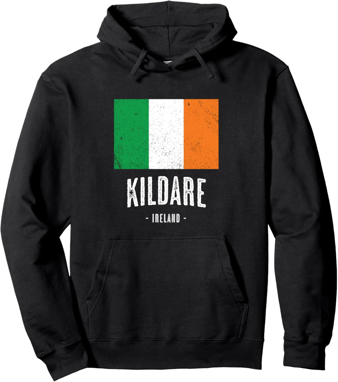 Stadt von Kildare - Irland | Irische Flagge Souvenir - Pullover Hoodie