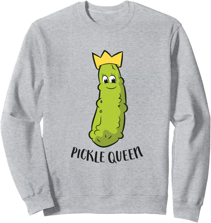 Pickle Queen Lustige Gurke Gurke Girl Sweatshirt