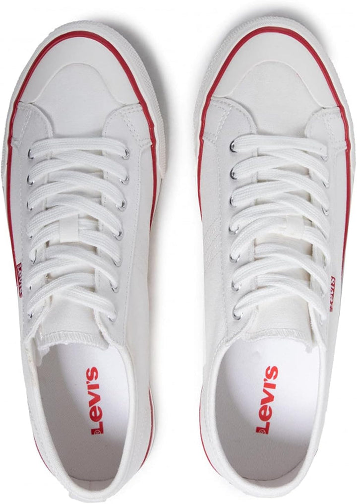 Levi's Hernandez Herren Sneaker 41 EU Regular White, 41 EU Regular White