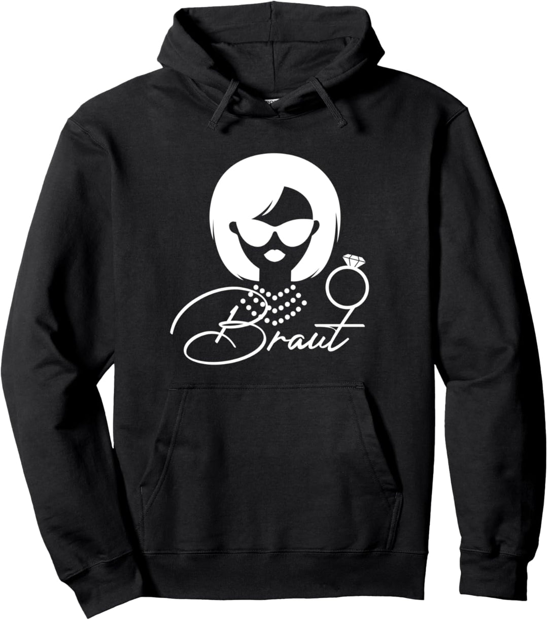 Braut Bräutigam Spruch Ich heirate Groom Trauzeuge Ring Pullover Hoodie