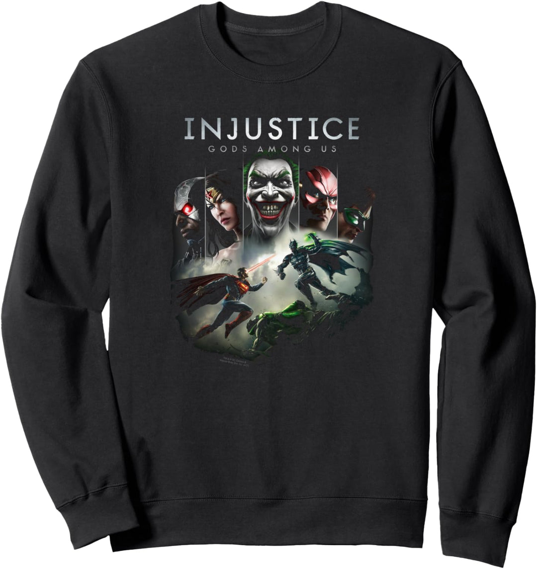 Injustice: Gods Among Us Key Art Sweatshirt