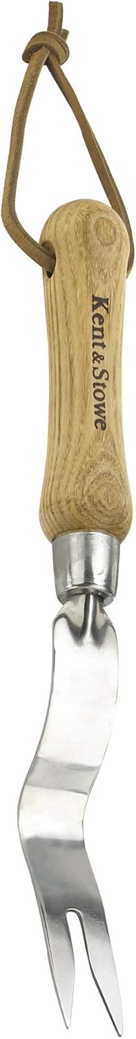 Kent & Stowe Langstiel Pendelhacke aus Eschenholz und Edelstahl gefertigt, 733285 Bundle mit Hand Wu