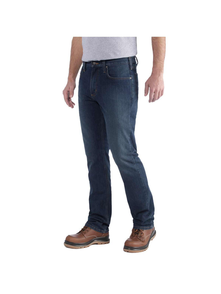 Carhartt Herren Rugged Flex® Straight Fit 5-Pocket Tapered Jeans, Superior, W32/L34