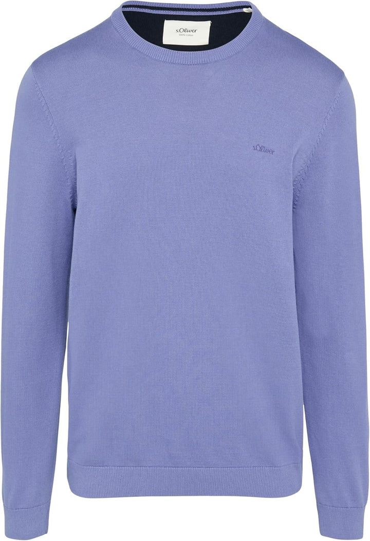 s.Oliver Pullover aus Feinstrick M 5366_himmelblau, M 5366_himmelblau