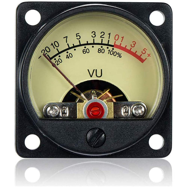 POFET Hochpräzises Panel VU Meter Hintergrundbeleuchtung Leistungsverstärker Audio DB Level Header