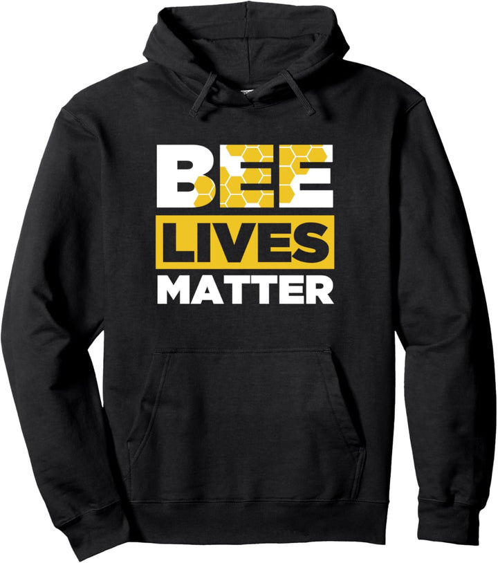 Bee Lives Matter Imker Meme Pullover Hoodie