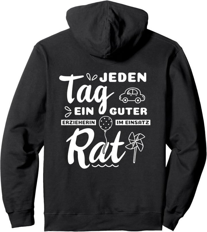Erzieherin Kindergarten Kita Lustiger Spruch Erzieherinnen Pullover Hoodie