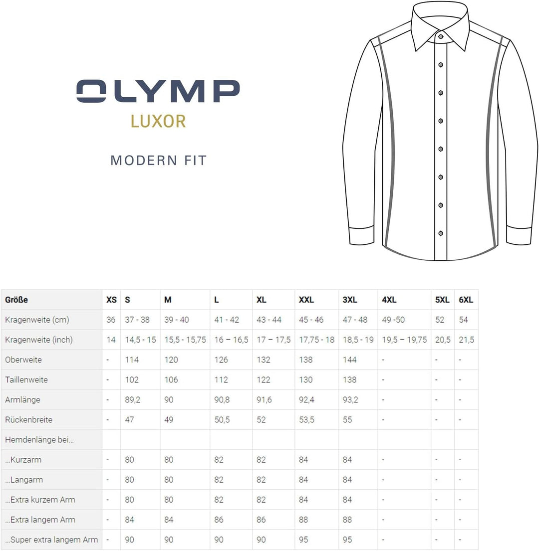 OLYMP Herren Businesshemd No. Six 24/Seven,Rotationsdruck,super Slim,Modern Kent 37 Dunkelblau, 37 D