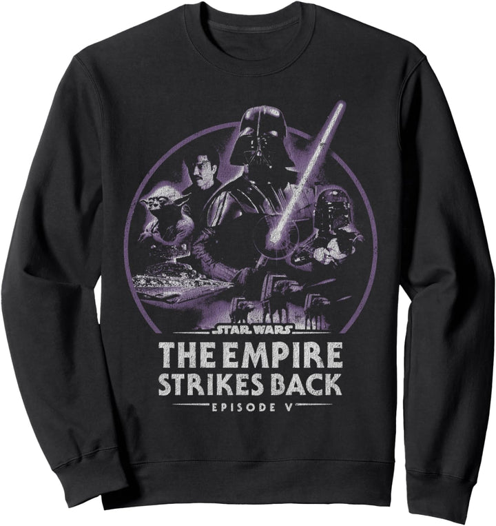 Star Wars: The Empire Strikes Back Group Shot Dark Circle Sweatshirt