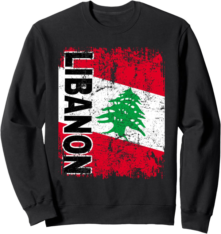 LIBANON FLAGGE | Damen Herren Kinder | LIBANON Sweatshirt