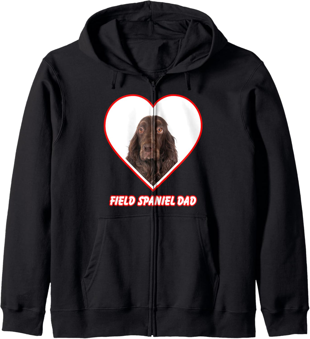 Field Spaniel Dog Dad Kapuzenjacke