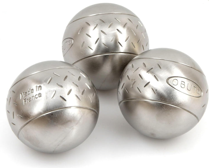 Obut SUN Chevron Boule-Kugeln, Freizeit, Edelstahl, 3 Kugeln