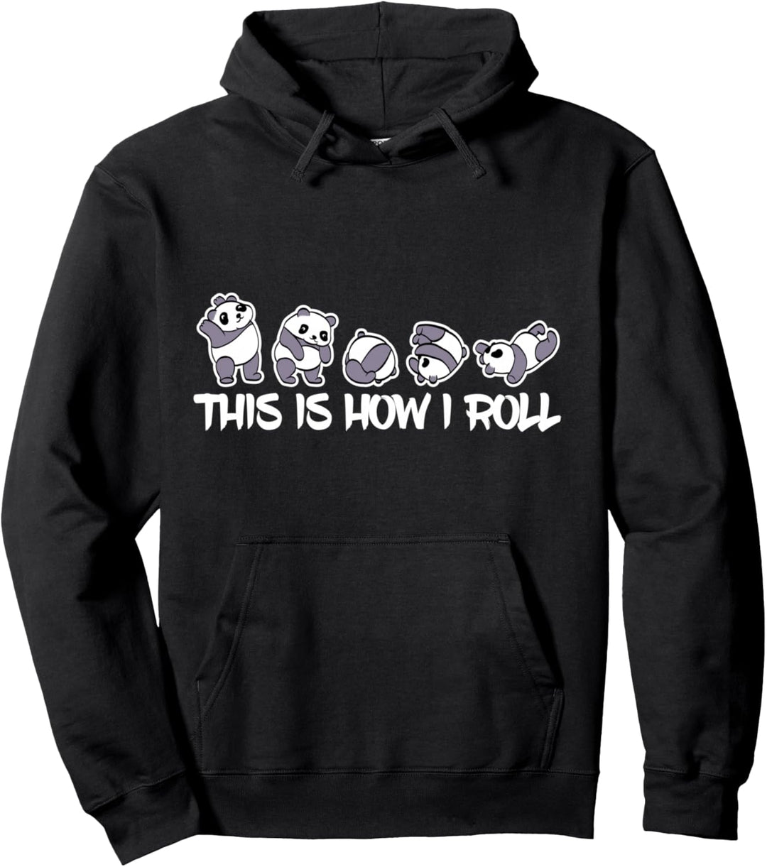 Geschenkidee für alle die Pandas und süsse Pandabären lieben Pullover Hoodie