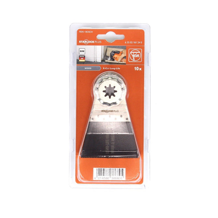 Fein E-Cut Long Life Sägeblatt 10 Stück (Aufnahme Starlock Plus, Bi-Metall mit geschränkter Holzverz