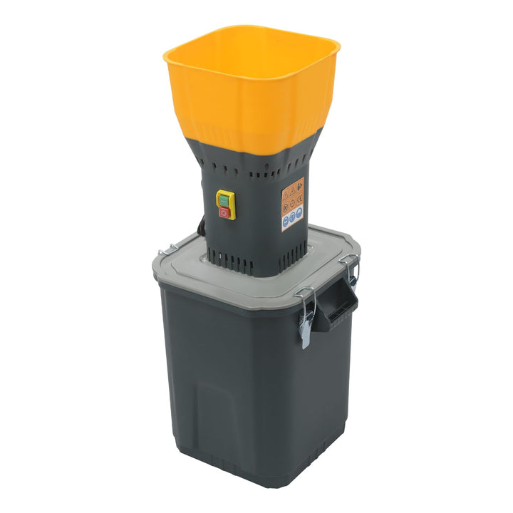 Getreidemühle Elektrisch Futter, 30L Elektrischer Maismühle Trockene mit 5 Siebe, Schrotmühle Grain