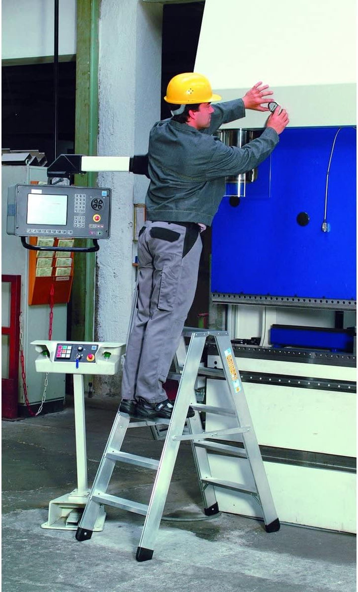 Zarges 40356 Seventec B - Stufen-Stehleiter 2 x 6, 2,85 ca. m