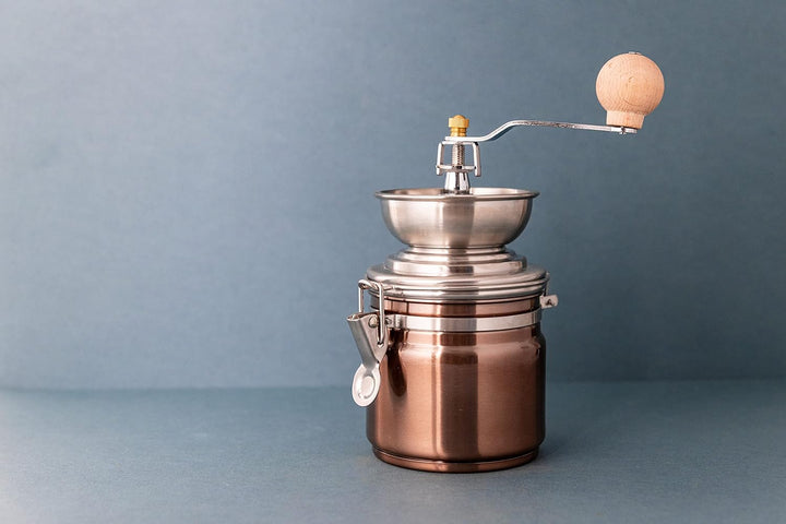 LA CAFETIERE LCGRINDCOP Kaffeemühle, Edelstahl, Kupfer