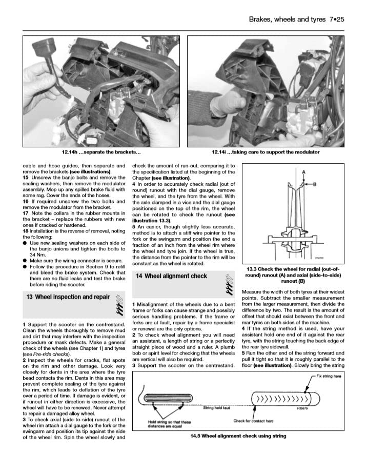 Honda PCX125 &150 (10-19) (Haynes Service & Repair Manual)