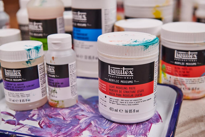 Liquitex 8908 Professional flexible Struktur- und Modellierpaste für Acrylfarben, wasserfest, Archiv