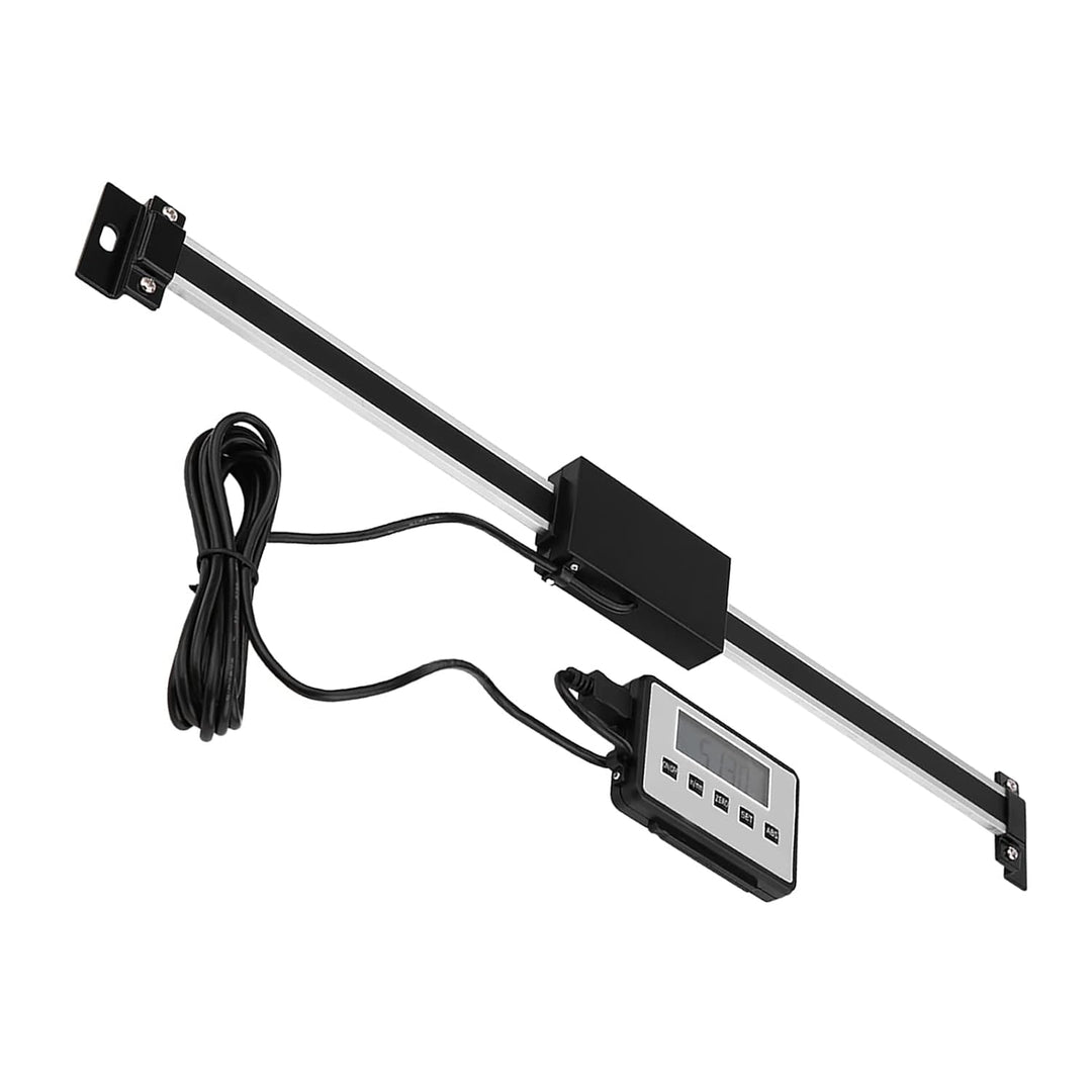 0-300mm LCD Digitalanzeige Drehbank Linearmassstab mit Montagezubehör für Fräsmaschinen Drehmaschine