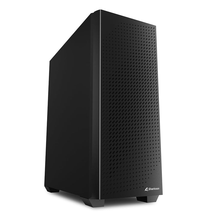 Sharkoon VS9 Midi ATX PC Gehäuse, schwarz