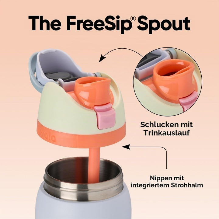 Owala FreeSip Isolierte Edelstahl Trinkflasche mit Strohhalm, 945 ml – BPA-frei, optimal für Sport,