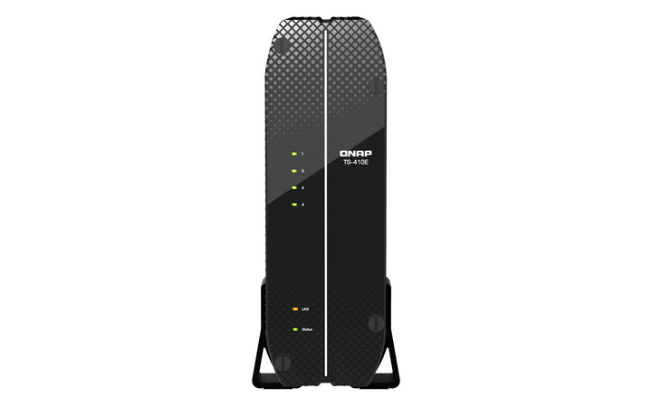 Qnap TS-410E NAS Tower Eingebauter Ethernet-Anschluss Schwarz J6412, TS-410E-8G