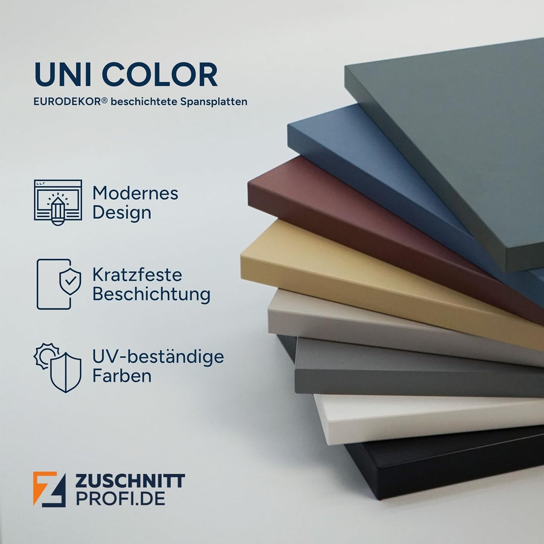 ZUSCHNITTPROFI.DE® Dekor-Geschirrspülerfront - 19mm vollintegriert oder teilintegriert, dampfbeständ